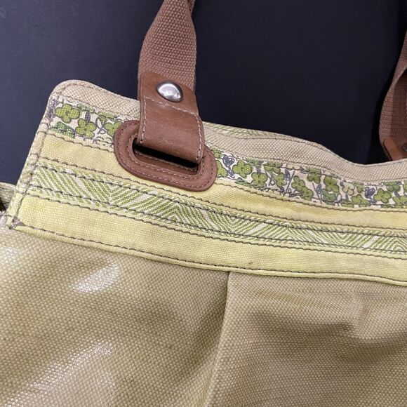 Key-Per Fossil Hand Bag Purse With Compartments Mint - Picture 3 of 14